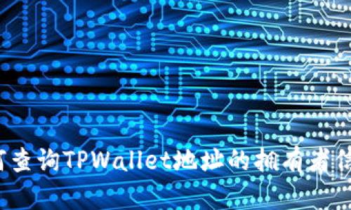 如何查询TPWallet地址的拥有者信息？