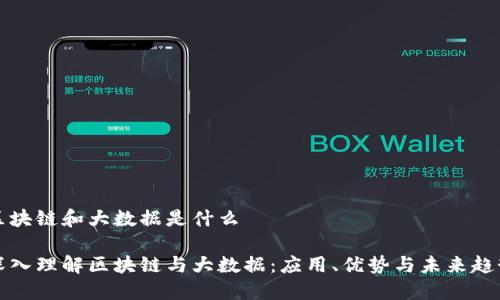 区块链和大数据是什么 

深入理解区块链与大数据：应用、优势与未来趋势
