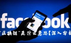 流行语“区块链”是什么意思？深入分析与解析