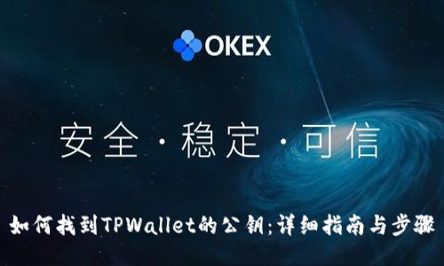 如何找到TPWallet的公钥：详细指南与步骤